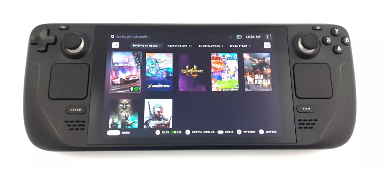 KONSOLA VALVE STEAM DECK 512GB 1010 WERSJA LCD KOMPLET