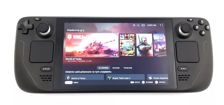 KONSOLA VALVE STEAM DECK 512GB 1010 WERSJA LCD KOMPLET