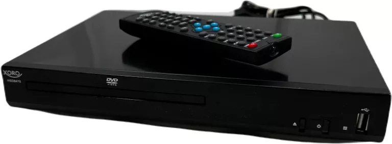 XORO HSD 8470 HDMI MPEG4 ODTWARZACZ DVD CZARNY