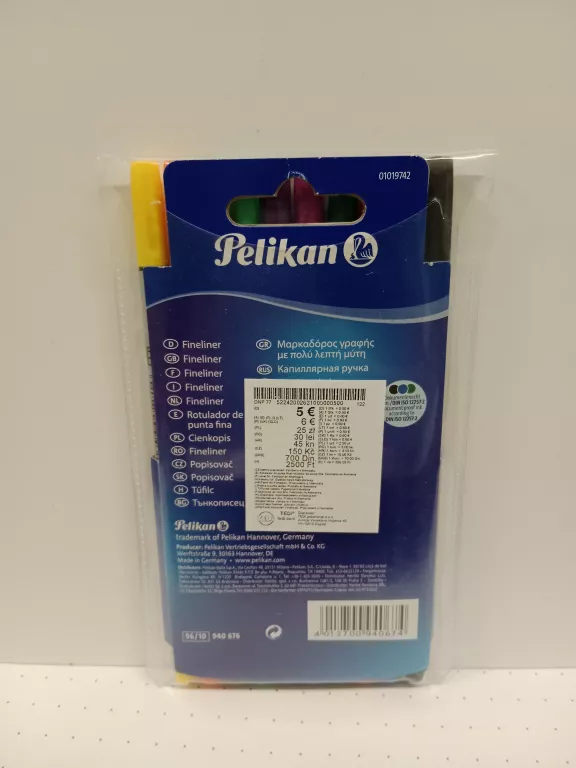 CIENKOPISY PELIKAN FINELINER 96 - 10 SZT