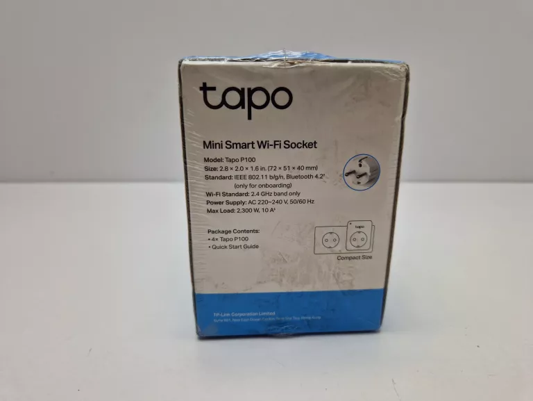 TP-LINK MINI SMART PLUG WI-FI TAPO P100 4PACK