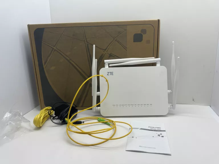 ROUTER ZTE ZXHN F680 KOMPLET