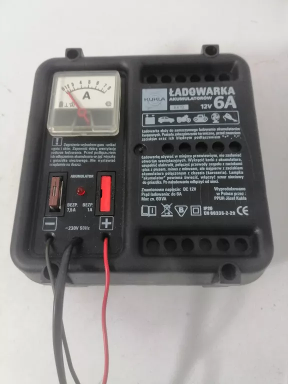 PROSTOWNIK ŁADOWARKA KUKLA BK 12/5 12V 6A