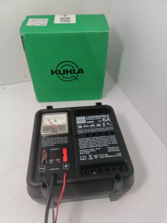 PROSTOWNIK ŁADOWARKA KUKLA BK 12/5 12V 6A