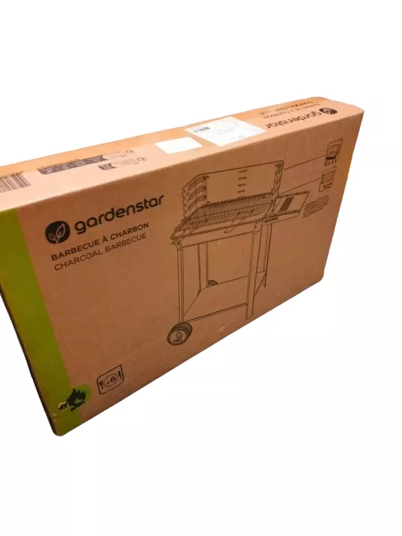 GARDENSTAR - GRILL WĘGLOWY PROSTOKĄTNY MANCHESTER 85,5 X41,5 CM