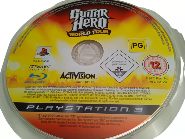GUITAR HERO: WORLD TOUR SONY PLAYSTATION 3