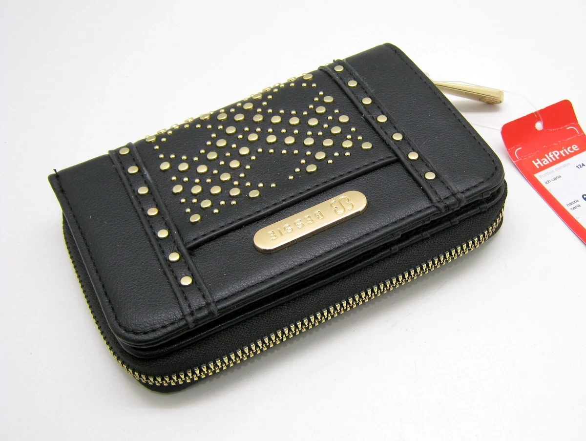 damski-portfel-bessie-czarny-jak-nowy-stan-uzywany