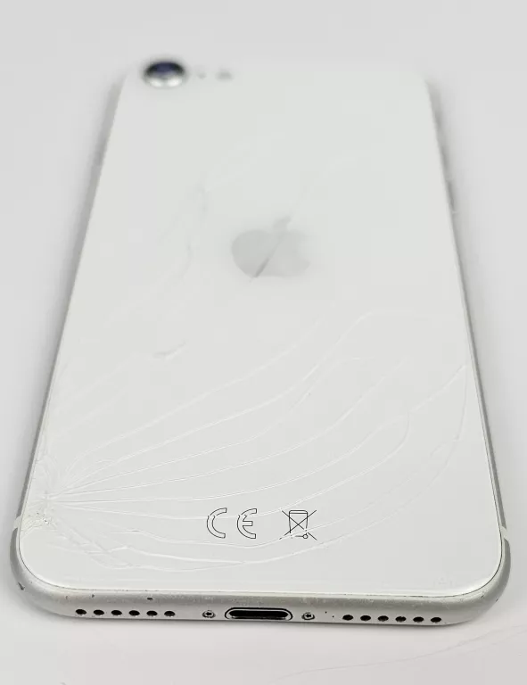 SMARTFON APPLE IPHONE SE (2020) 3 GB / 64 GB BIAŁY ZBITY TYŁ