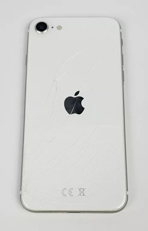 SMARTFON APPLE IPHONE SE (2020) 3 GB / 64 GB BIAŁY ZBITY TYŁ