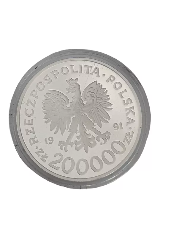 MONETA XVI ZIMOWE IGRZYSKA OLIMPIJSKIE 1992/ 200000 ZŁ