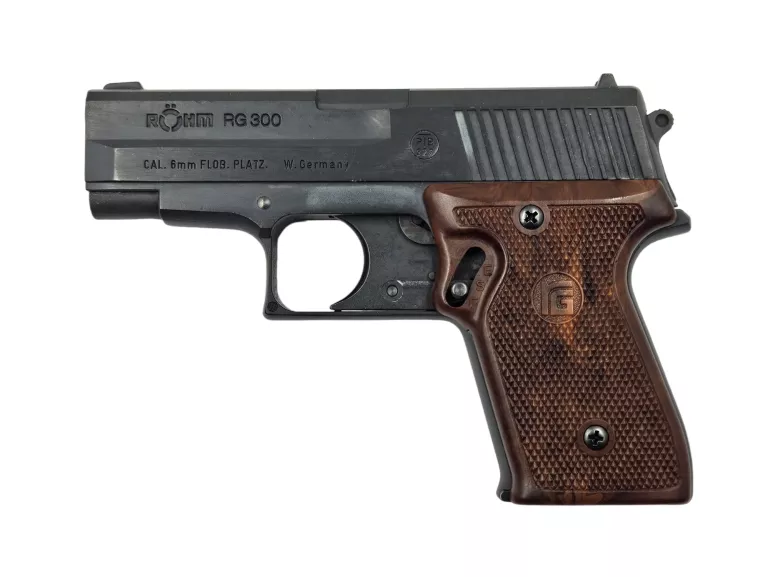 PISTOLET HUKOWY ROHM RG-300 ALARMOWY Z NASADKĄ DO RAC