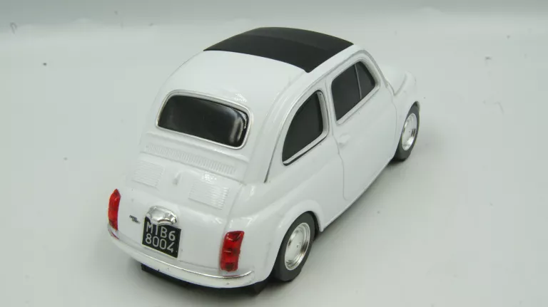 MYSZ KOMPUTEROWA AUTOMAUSE FIAT 500 BIAŁY