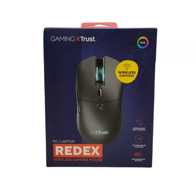 MYSZKA BEZPRZEWODOWA TRUST GXT 980 REDEX SENSOR OPTYCZNY
