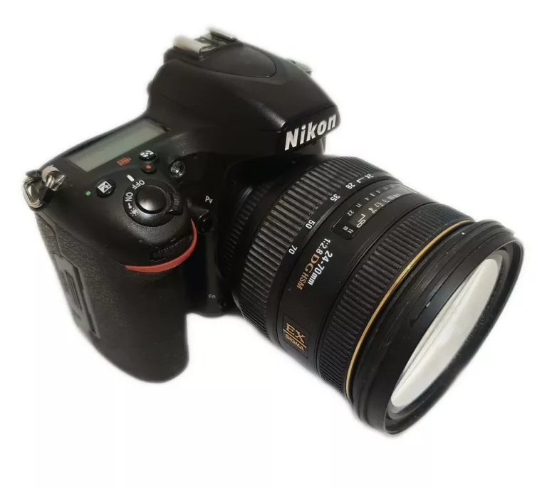 APARAT NIKON D750 + 3 OBIEKTYWY + LAMPA + AKCESORIA