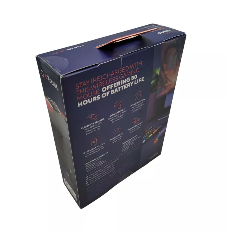 MYSZKA BEZPRZEWODOWA TRUST GXT 980 REDEX SENSOR OPTYCZNY
