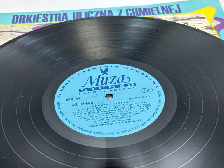 VINYL ORKIESTRA ULICZNA Z CHMIELNEJ - ZAKAZANE PIOSENK