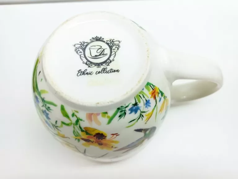 MŁYNEK ZEST FOR LIFE KUBEK DUO FLOWER PORCELANA
