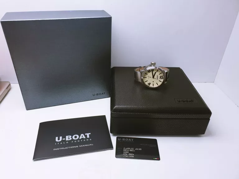 ZEGAREK MĘSKI U-BOAT CLASSICO AS/53 KOMPLET