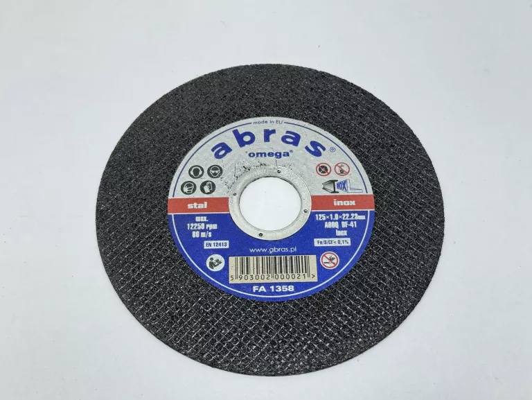 ŚCIERNICA BAKELITOWA 125×1.0X22.2 ABRAS