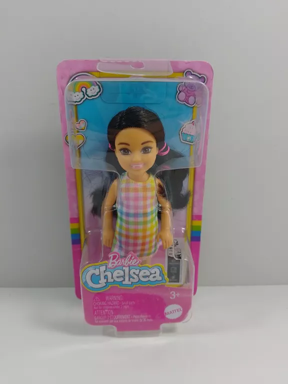 MATTEL BARBIE CLUB CHELSY CZARNE WŁOSY HKD91