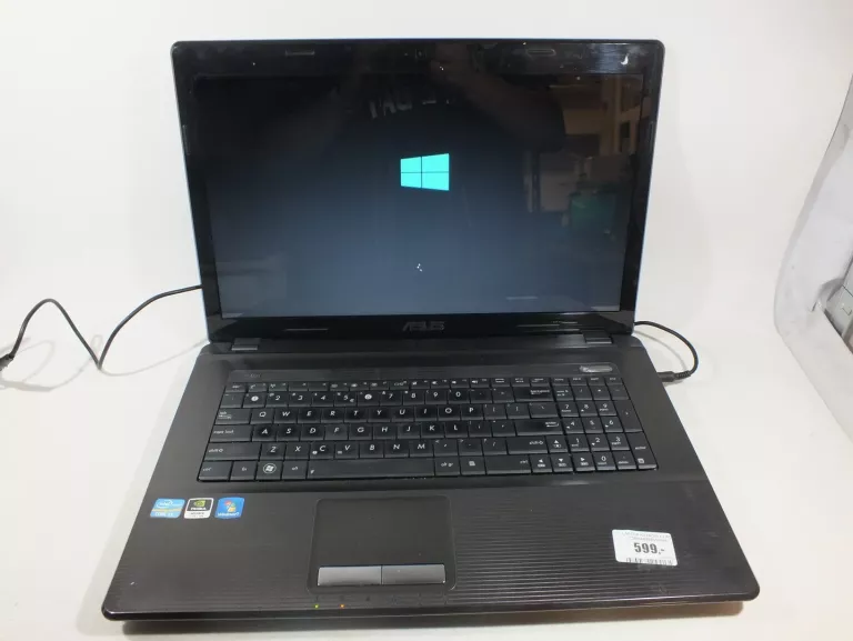 LAPTOP K73SD I5 + LAD USZKODZONE WEJŚCIE ŁADOWANIA