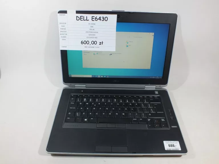 LAPTOP DELL LATITUDE E6430 I5 8RAM +ŁĄD [230918017]