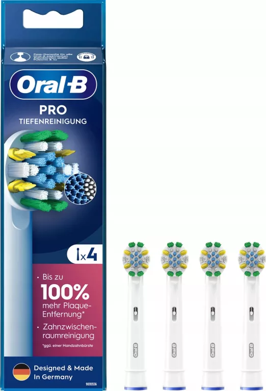 WKŁADY DO SZCZOTECZKI ORAL-B 4 SZTUKI
