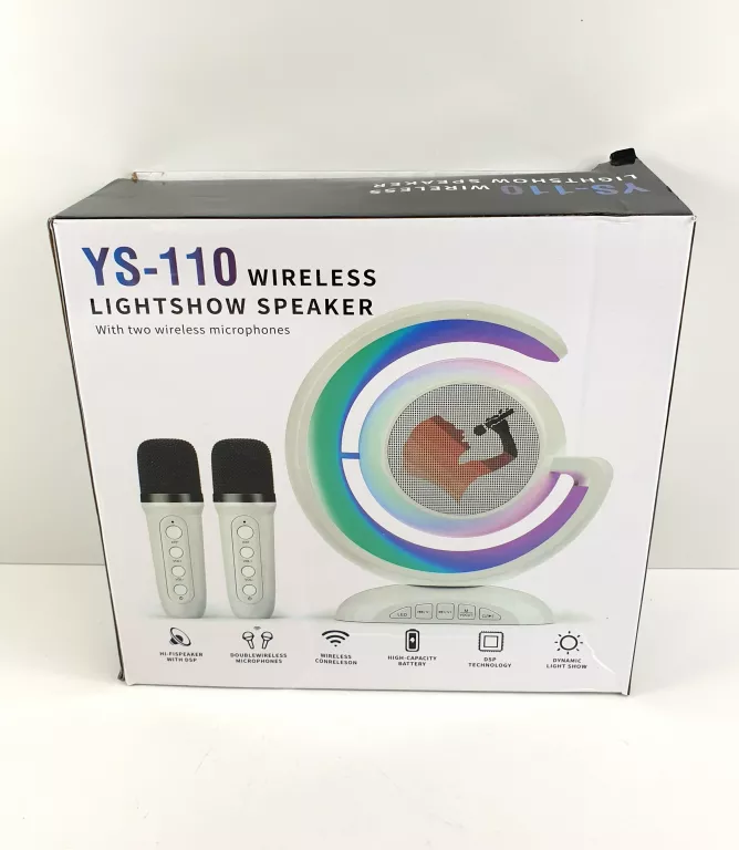 GŁOŚNIK LAMPKA Z MIKROFONEM 40450