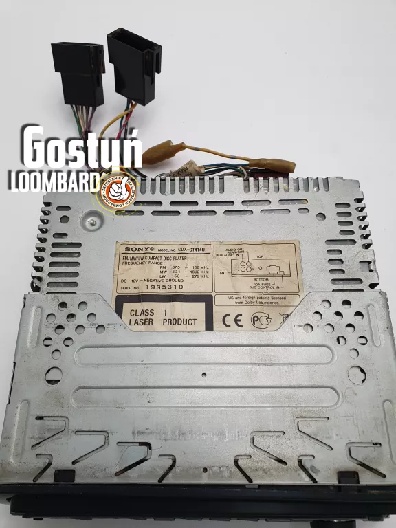 RADIO SAMOCHODOWE SONY CDX-GT414U