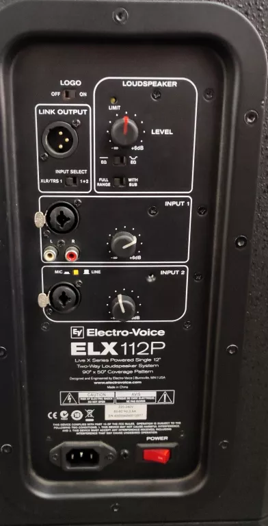 KOLUMNA ELECTRO VOICE ELX 112P