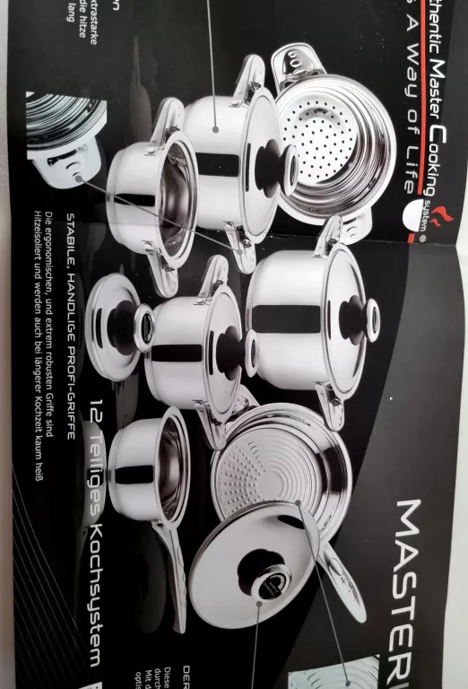 GARNKI MASTERLINE W WALIZCE