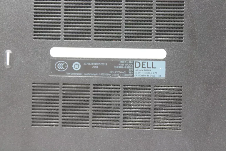 LAPTOP DELL LATITUDE E6540