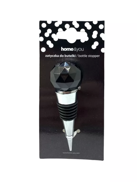 zatyczka-do-wina-home-and-you-srebrna-czarny-krysztal-jednosci-narodowej-1091b-sj-wroclaw