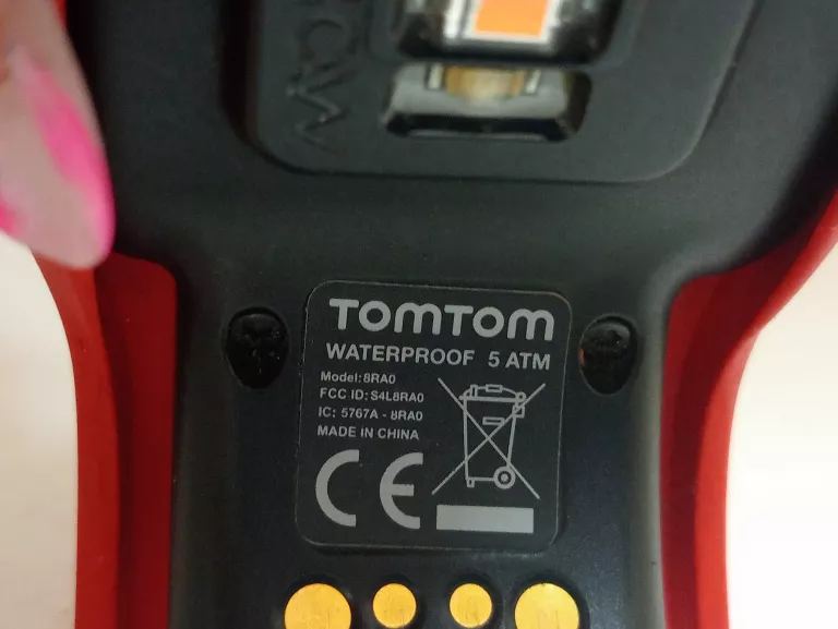 ZEGAREK TOMTOM WATERPROOF RS008 OPIS