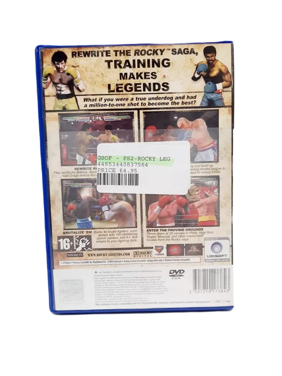 GRA NA KONSOLE PS2 ROCKY LEGENDS PLAYSTATION 2 CLASSIC