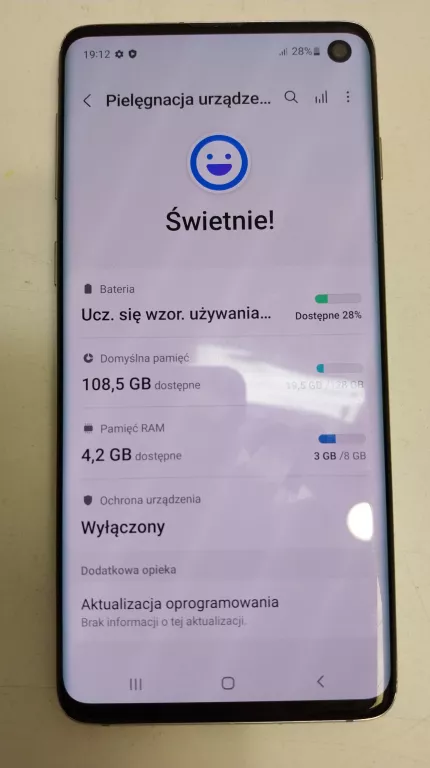 TELEFON SAMSUNG GALAXY S10 DUOS 8/128GB SM-G973F/DS/354622107647458
