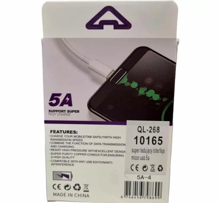 ŁADOWARKA MICRO USB 10165