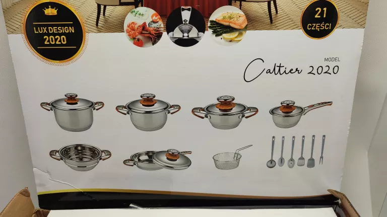 PAUL CALTIER APETIT SAVA ZESTAW GARNKÓW 21 EL.
