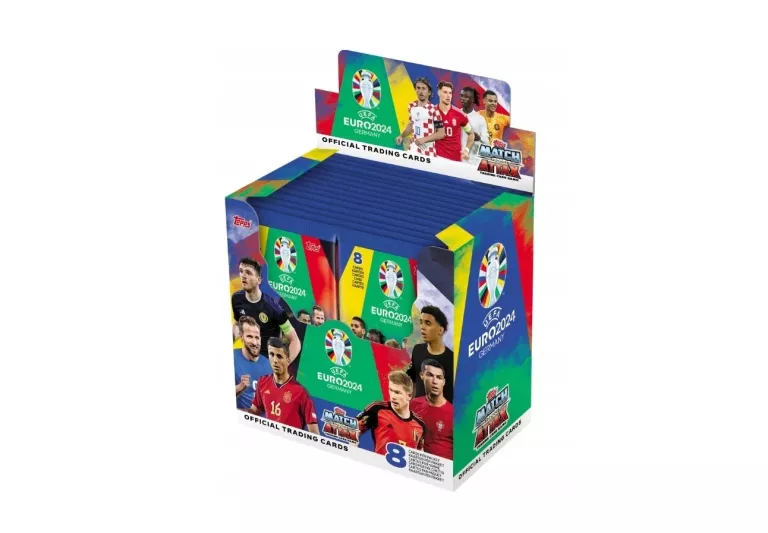 KARTY MATCH ATTAX TOPPS EURO 2024 BOX - 36 SASZETEK