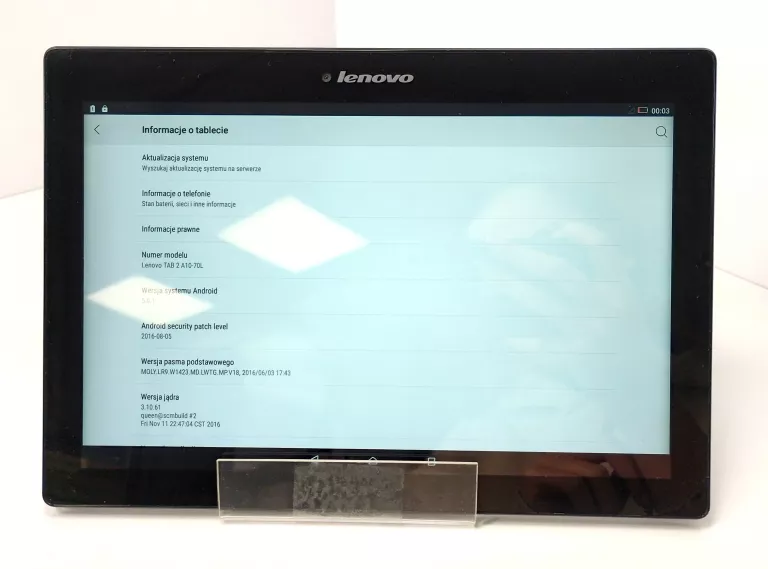 TABLET LENOVO TAB2 A10-70F 10,1" 2 GB / 16 GB