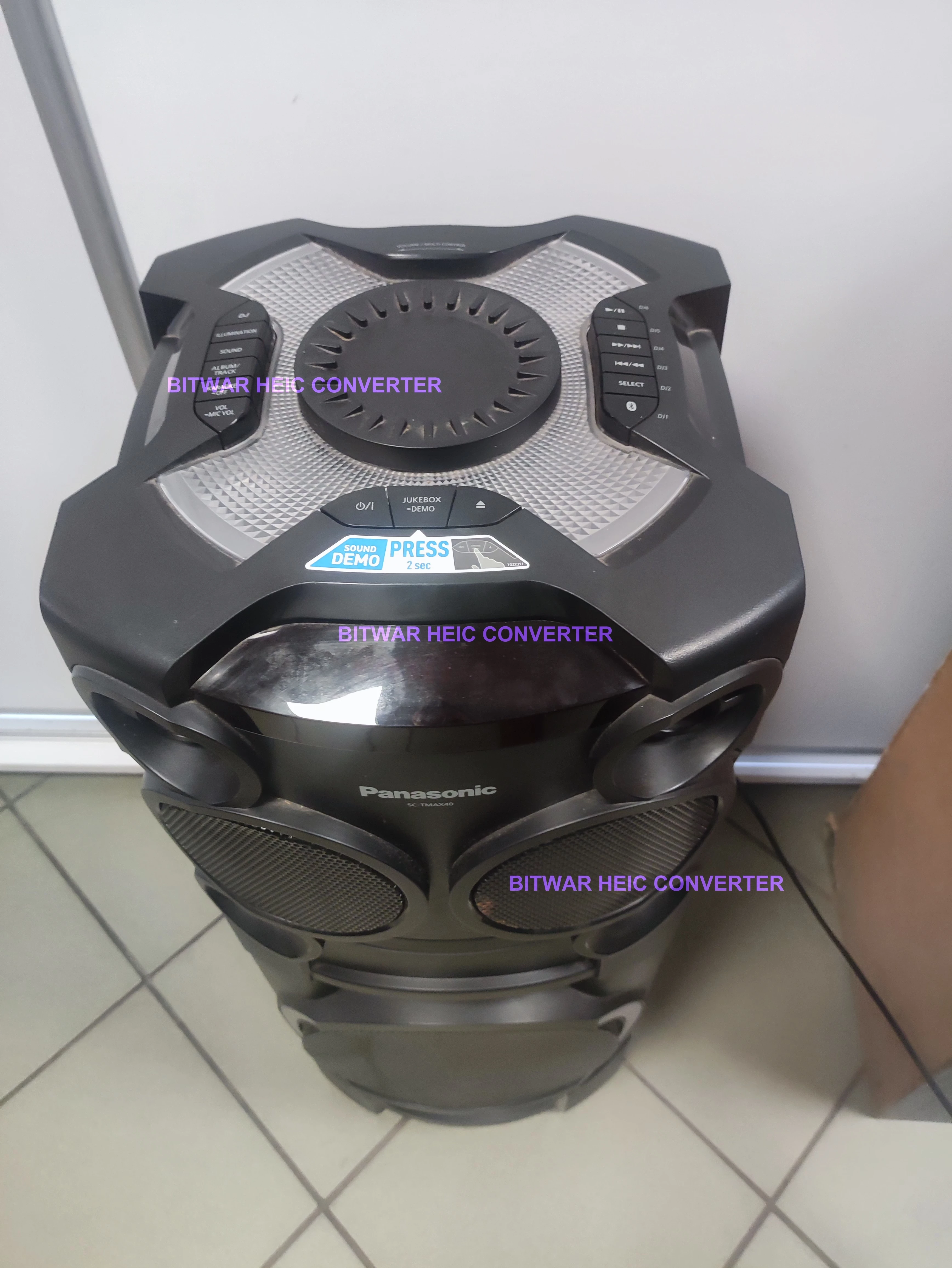 glosnik-panasonic-sc-tmax40-kabel-kolor-czarny