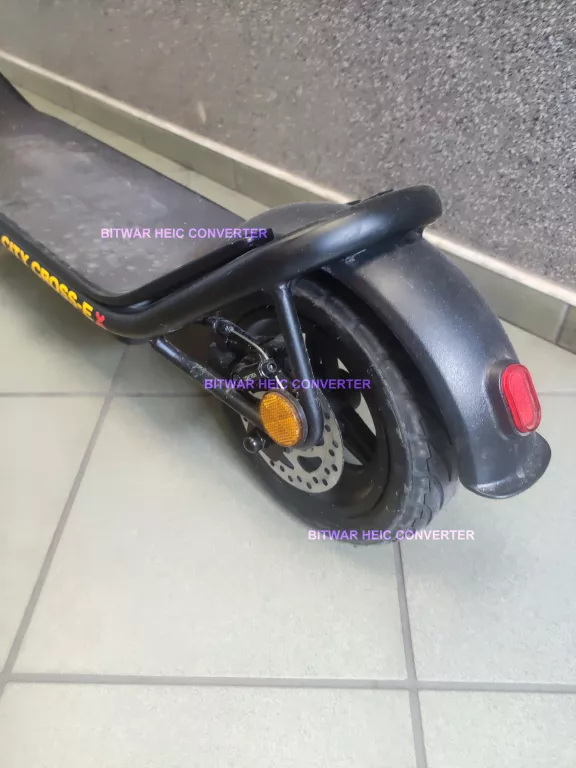 HULAJNOGA ELEKTRYCZNA DUCATI SCRAMBLER CITY CROSS-E X ŁADOWARKA