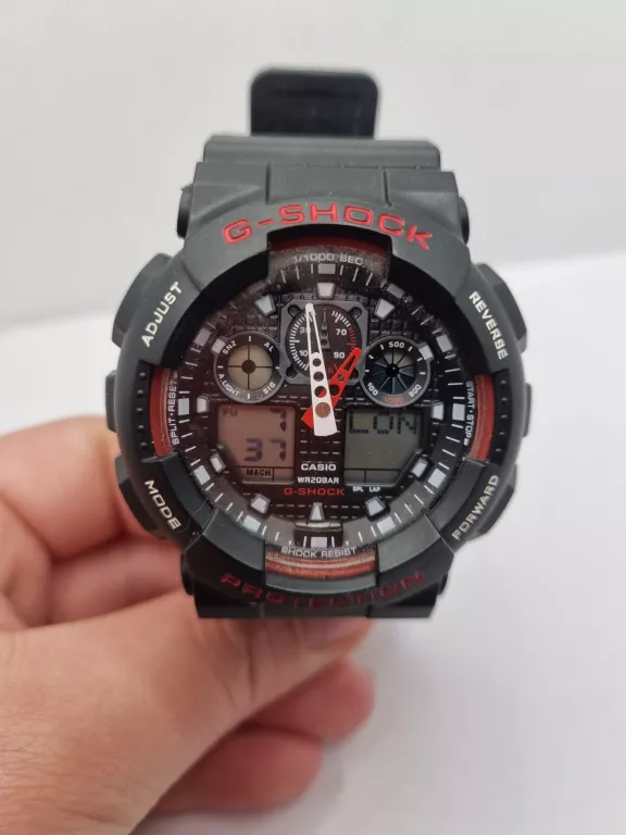 ZEGAREK CASIO G-SHOCK GA-110A CZARNO CZERWONY