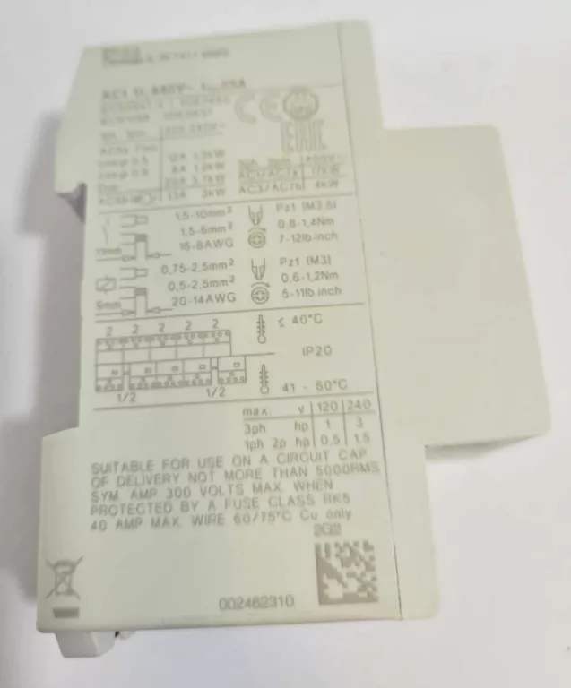 STYCZNIK INSTALACYJNY AC1 U 440V
