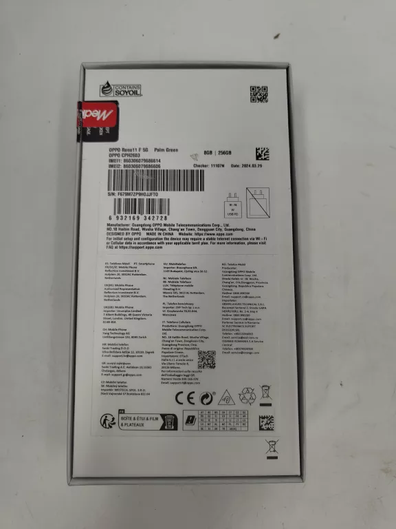 TELEFON OPPO RENO 11F 5G NOW.