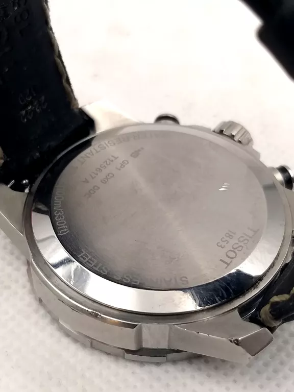 ZEGAREK MĘSKI TISSOT T125617A PASEK CZARNY