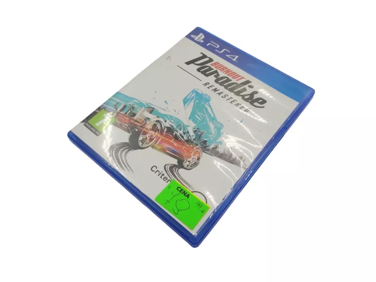 GRA PS4 BURNOUT PARADISE REMASTERED