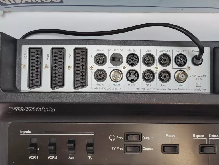 MIKSER VIVANCO VCR 3044 AUDIO VIDEO PROCESSOR