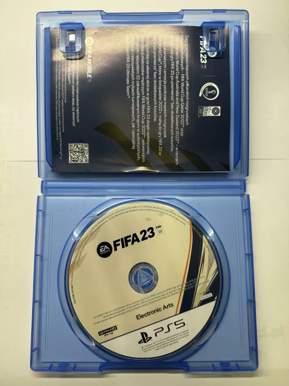 FIFA 23 PL PS5 - NOWI KOMENTATORZY PŁYTA CD