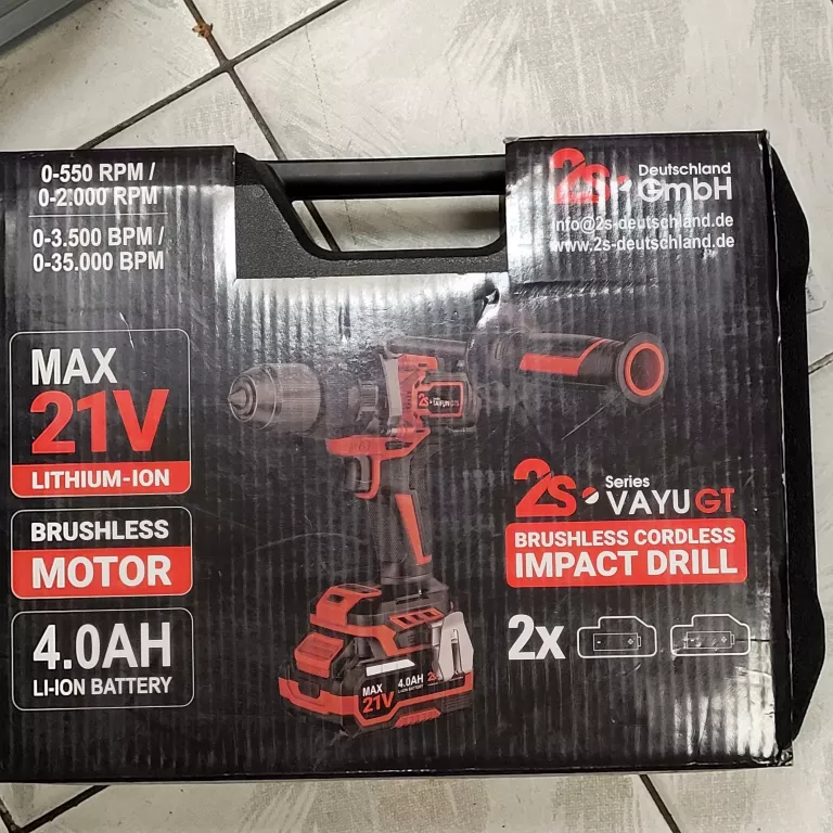 WKRĘTARKA 2S VAYUGT 21 V 4.0 AH